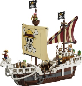 Set LEGO ONE PIECE Piratenschip Flying Lamb 75639, 1376 piese, cu figurine - Img 10