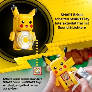 Set LEGO Pokemon SMART Play Pikachu - 400 piese, interactiv, pentru copii de la 6 ani - Img 4