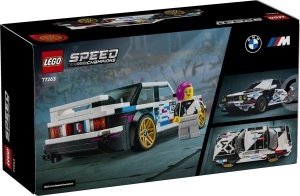 Set LEGO Speed Champions BMW M3 E30 - 358 piese, 1 minifigur, design autentic - Img 8