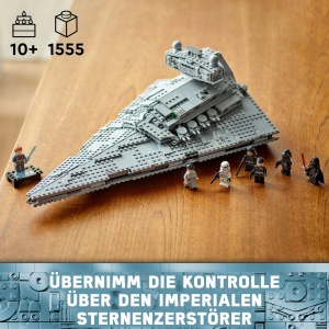 Set LEGO Star Wars 75394 Imperial Sternzerstorer cu 7 Minifiguri si Accesorii - Img 2