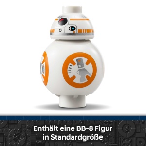 Set LEGO Star Wars Droid BB-8 75452, 569 piese, pentru copii peste 10 ani - Img 6