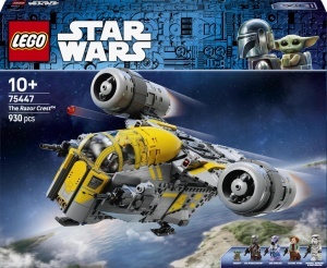 Set LEGO Star Wars Razor Crest 75447 cu 5 Figurine, 930 Piese, pentru Copii de la 10 Ani - Img 6