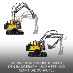 Set LEGO Technic Volvo FMX cu Bagger Electric EC230, 2274 piese, pentru copii 10 - Img 6