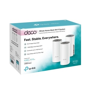 Set Mesh WLAN TP-Link Deco E4, Dual Band AC1200, 2 unitati, 260 m - Img 3