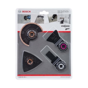 Set multifunctional Bosch Professional Fliesen-Set 4 piese pentru renovari si montaj compatibil Starlock