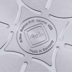 Set oale inox Fissler Intensa, 4 piese, compatibile inductie, capac metalic, fabricat in Germania - Img 6