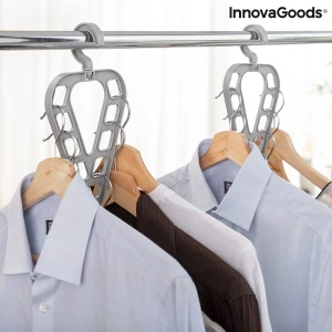 Set organizator pentru umerase InnovaGoods Orzer, 2 piese, gri, design practic - Img 4