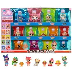 Set Papusi L.O.L. Surprise Loves Mini Sweets X HARIBO cu 9 Figurine si 45 Surprize