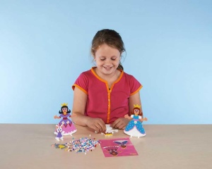 Set Perle Hama 207-49 Midi, 1000 Perle Azurii, 5 mm, Creativitate pentru Copii - Img 6