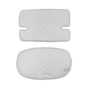Set perne pentru scaun inalt Roba Style, 2 piese, compatibil universal, gri