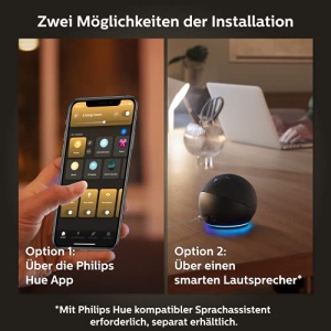 Set Philips Hue White Ambiance E27 Starter 3 becuri LED dimmabil control inteligent prin aplicatie si buton smart - Img 10