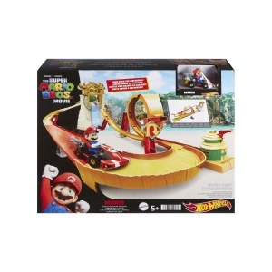 Set pista Hot Wheels Super Mario Bros. - Dschungel-Konigreich cu masinuta Mario 164 - Img 6