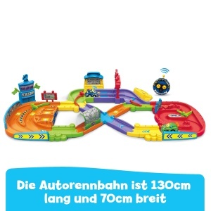 Set pista VTech Tut Tut Baby Flitzer cu RC si accesorii pentru copii - Img 2