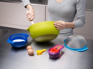 Set preparare alimente Joseph Joseph Nest 9 Plus 9 piese compact multicolor - Img 9