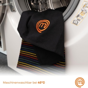 Set prosoape de bucatarie MasterChef, 4 buc, 100 bumbac, negru, design curcubeu - Img 7