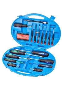 Set Surubelnite Bruder Mannesmann M11242 42 piese lame Crom Vanadiu manere ergonomice
