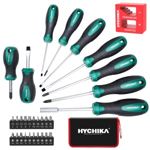 Set surubelnite HYCHIKA, 30 piese, otel CR-V, varf magnetic, maner antialunecare