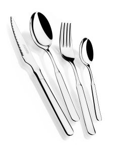 Set tacamuri MONIX Milan, 24 piese, inox 1810, design modern