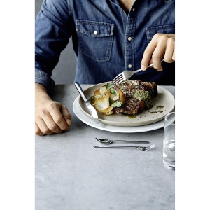 Set tacamuri pentru salata WMF Flame Plus 24 cm inox Cromargan rezistent la zgarieturi - Img 3