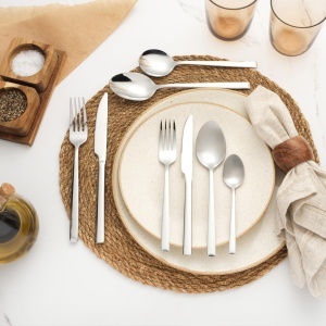 Set tacamuri Salter Winslow BW12427EU7 44 piese otel inoxidabil service pentru 6 persoane garantie 25 ani - Img 3