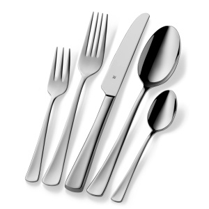 Set tacamuri WMF Denver 60 piese inox Cromargan finisaj lucios pentru 12 persoane - Img 3