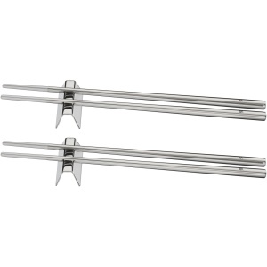Set tacamuri WMF Nuova Chopstick 6-teilig otel inoxidabil reutilizabile pentru 2 persoane - Img 4