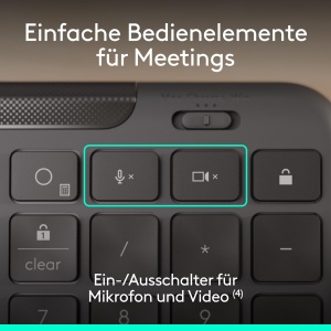 Set Tastatura si Maus Logitech Signature Slim MK620, USB-C, Grafit - Img 5