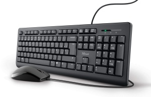 Set Tastatura si Maus Trust Taro, QWERTY Spania, Spritzwassergeschutz, Plug-and-Play