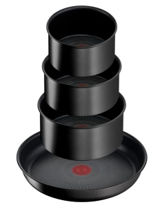 Set tigai si oale Tefal Ingenio Unlimited 8 piese Negru Antiaderent Inductie - Img 6