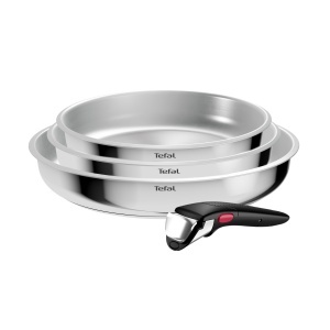 Set tigai Tefal Ingenio Comfort Max 4 piese, inox, design compact, maner detasabil - Img 2