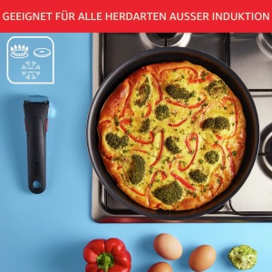 Set tigai Tefal Ingenio Easy ON, 10 piese, antiaderente, 24 si 28 cm - Img 7