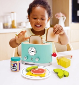 Set Toaster Hape Pop-Up Design Modern Accesorii Incluse 24 luni - Img 2
