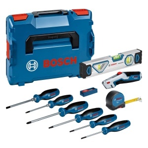 Set unelte Bosch Professional 13 piese, otel crom-vanadiu, cutie L-BOXX