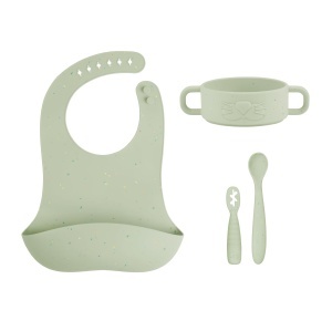 Set vase pentru bebelusi Babymoov Mini Arty 4 piese silicon BPA free