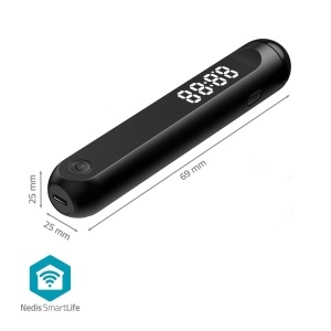 Sfoara de sarit inteligenta Nedis Smart 2-in-1, Bluetooth, 3.00 m, Negru - Img 5