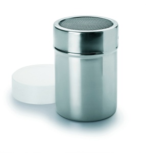 Shaker pentru pudrare IBILI Mesh 7x7x10 cm otel inoxidabil argintiu - Img 2