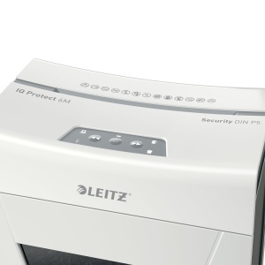 Shredder de documente Leitz IQ 6M Premium P5, 6 foi, 18L, design elegant - Img 8