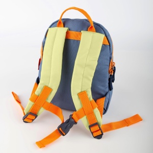 SIGIKID 25225 Mini Rucsac Fox Rucsac pentru copii pentru cresa, cresa, excursii recomandate fetelor si baietilor de la 2 ani, Albastru/Portocaliu 29 cm - Img 4