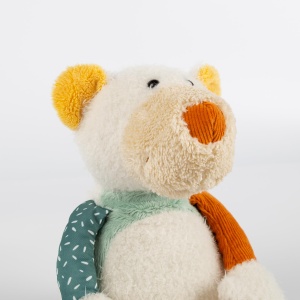 sigikid 43235 Jucarie de plus patchwork, multicolor/urs polar - Img 5