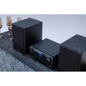 Sistem audio HiFi Kenwood M-925DAB-B, 2 x 50W RMS, Bluetooth, Negru - Img 8