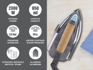 Sistem de calcat Beper P204CAL001, 2300W, 850ml, alb - Img 2