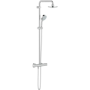 Sistem de dus GROHE Tempesta Cosmopolitan cu termostat, dus de ploaie 160mm