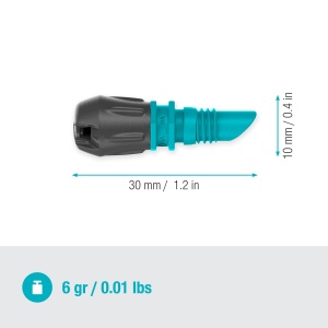 Sistem de Irigare Micro-Drip Gardena, Duza de Pulverizare pentru Suprafate Lungi, 5 Bucati - Img 4