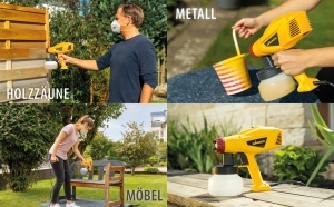 Sistem de pulverizare Wagner W125, 600 ml, 350 W, pentru vopsele, interior-exterior - Img 4