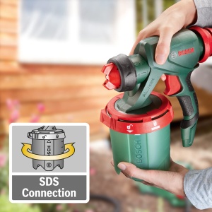 Sistem de vopsire Bosch PFS 7000, 1400 W, 2x recipiente 1000 ml, 3 duze - Img 3