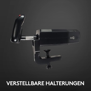 Sistem de zbor Logitech G Saitek Pro Flight Yoke, cu 5 axe, USB, negru - Img 5