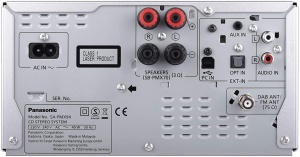 Sistem Panasonic SC-PMX94EG-S Micro HiFi (120 W RMS, Digital DAB+, CD, FM, Bluetooth, USB, AUX) argintiu, marime unica - Img 4