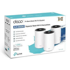 Sistem Wi-Fi Mesh TP-Link Deco BE68, Tri-Band, 14 Gbps, 3 unitati - Img 9