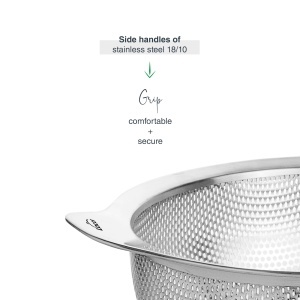 Sita de Bucatarie Lacor 62736 din Inox 1810, 26 cm, cu Manere - Img 4