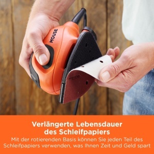 Slefuitor electric BLACKDECKER BEW230BC-QS, 55W, compact, cu 15 accesorii - Img 6
